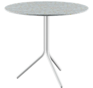 White Poseidon Cafe Table